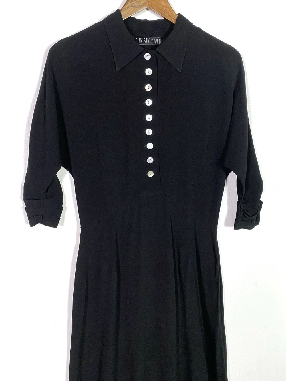 Christy Dawn Deyko Dress Black - Picture 4 of 6